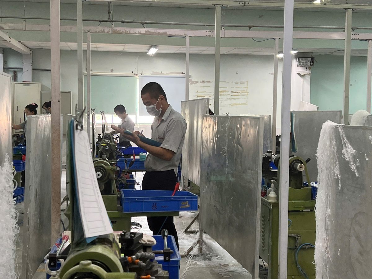 Bueno Technology quality inspection area