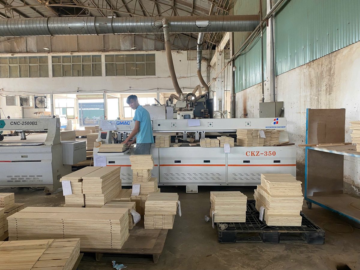 2-Head CNC Horizontal Drilling Machine