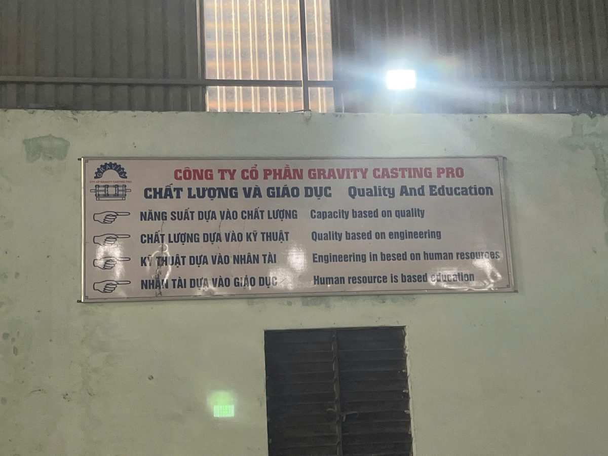 Gravity Casting Pro factory