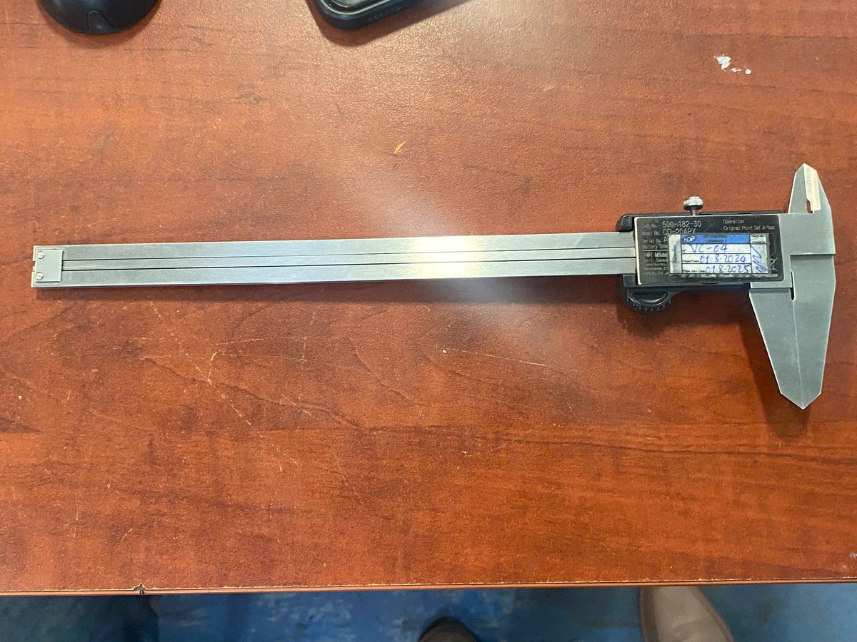 Manual caliper inspection tools at HDP Precision Vietnam