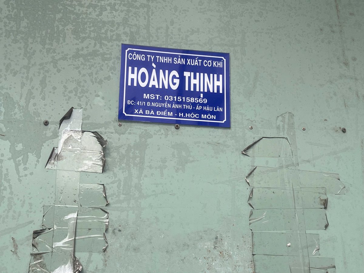 Hoang Thinh Mechanical Production factory