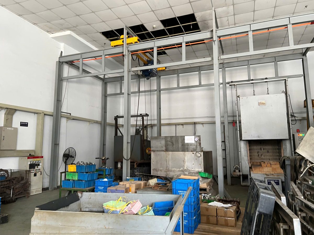 Kobayashi Casting production area