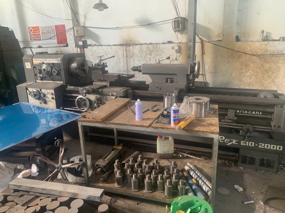 Original lathe machine 2