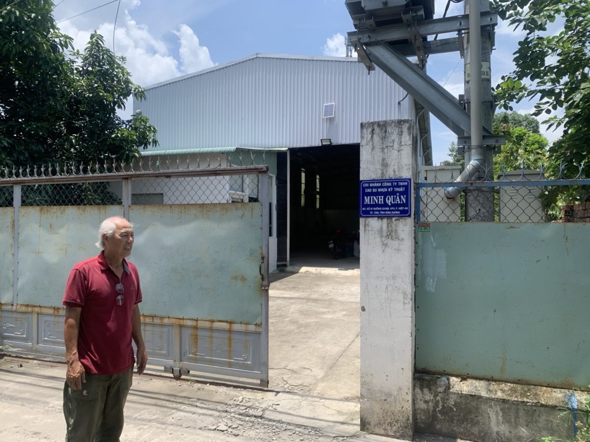 Minh Quan Rubber factory