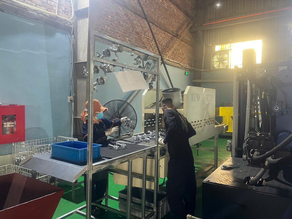 Production area overview at Minh Quang