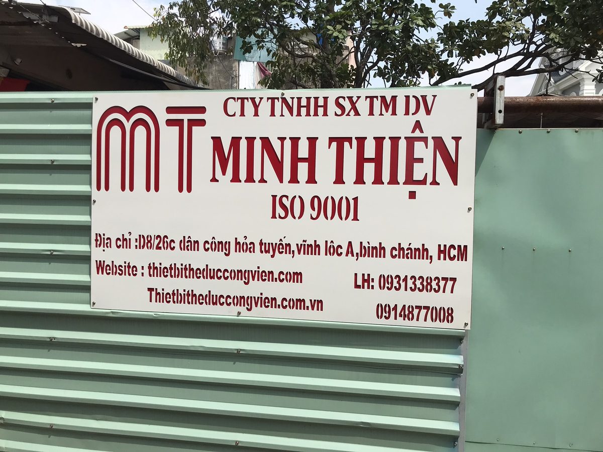 Minh Thien Production Trading Service factory