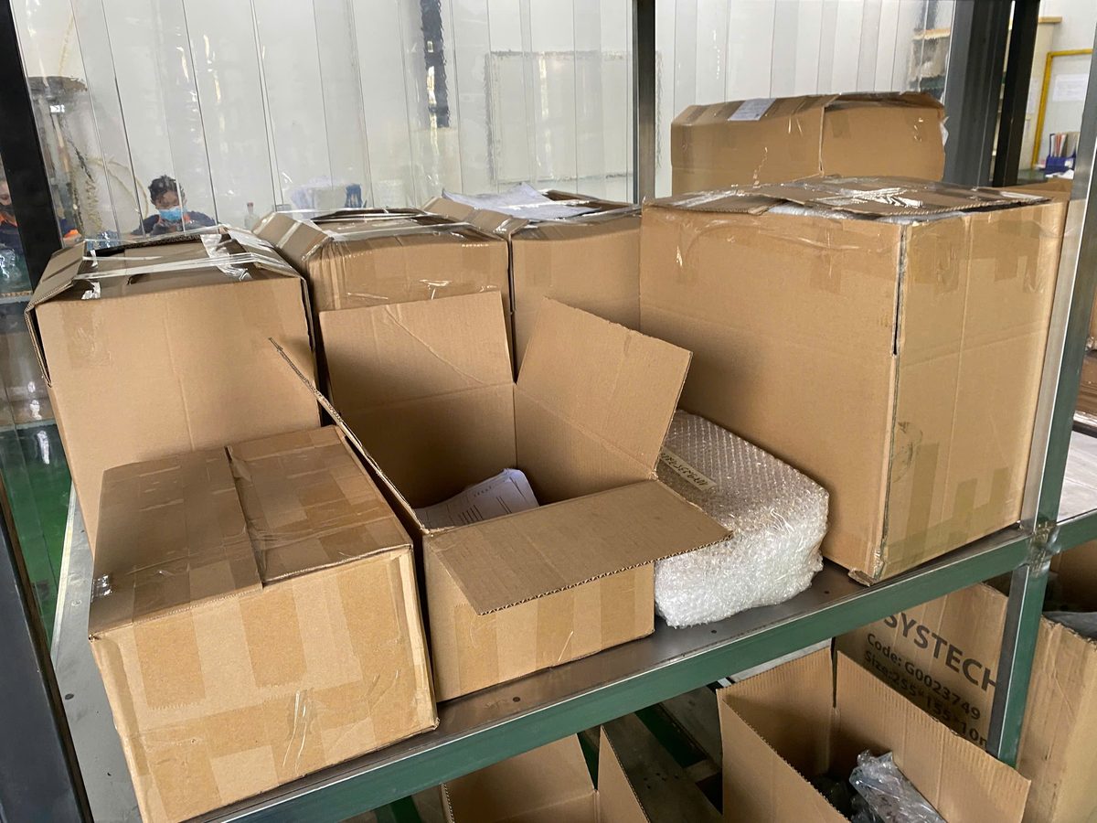 Finished product area 1