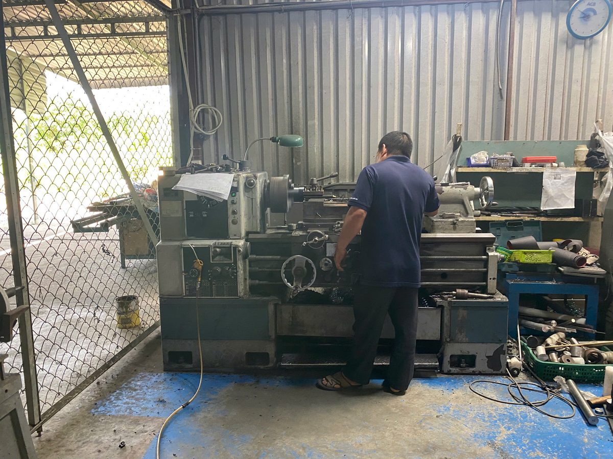 CNC lathe machine at NAPEC Vietnam