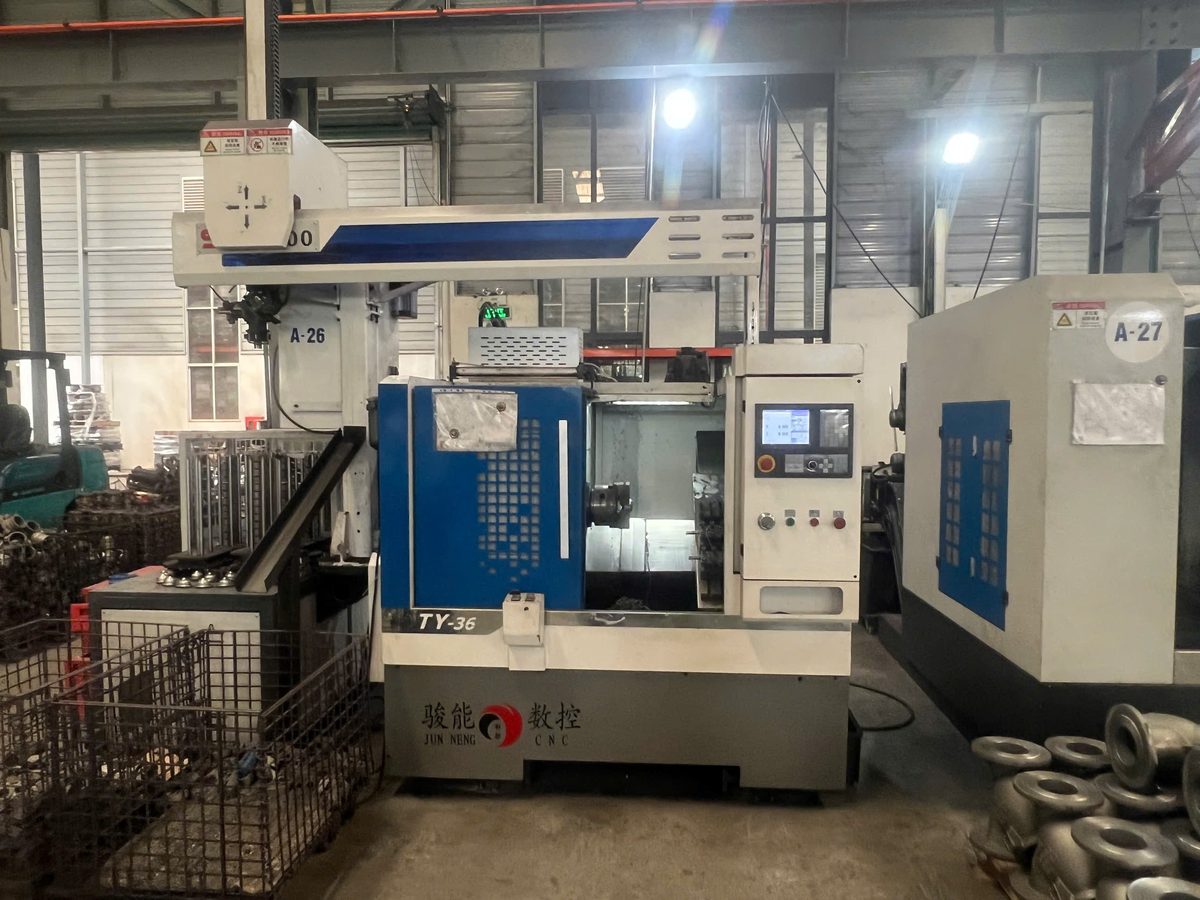 Shin Yi Valves — CNC lathe #2, parallel capacity for valve production, Vietnam