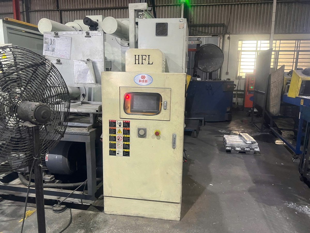 Thuy Sam — die casting machine verified on-site