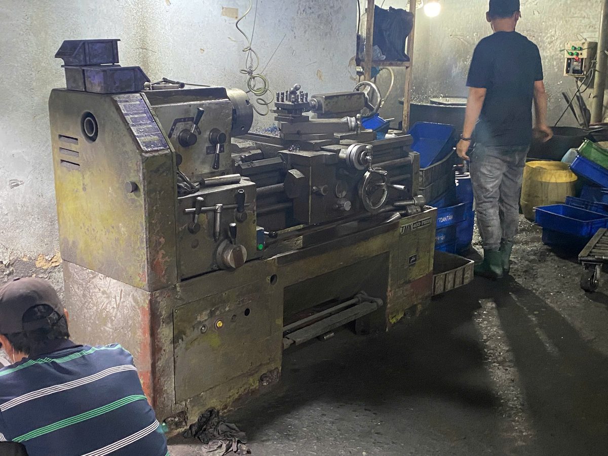 CNC lathe machine at Toan Tam Industrial Vietnam
