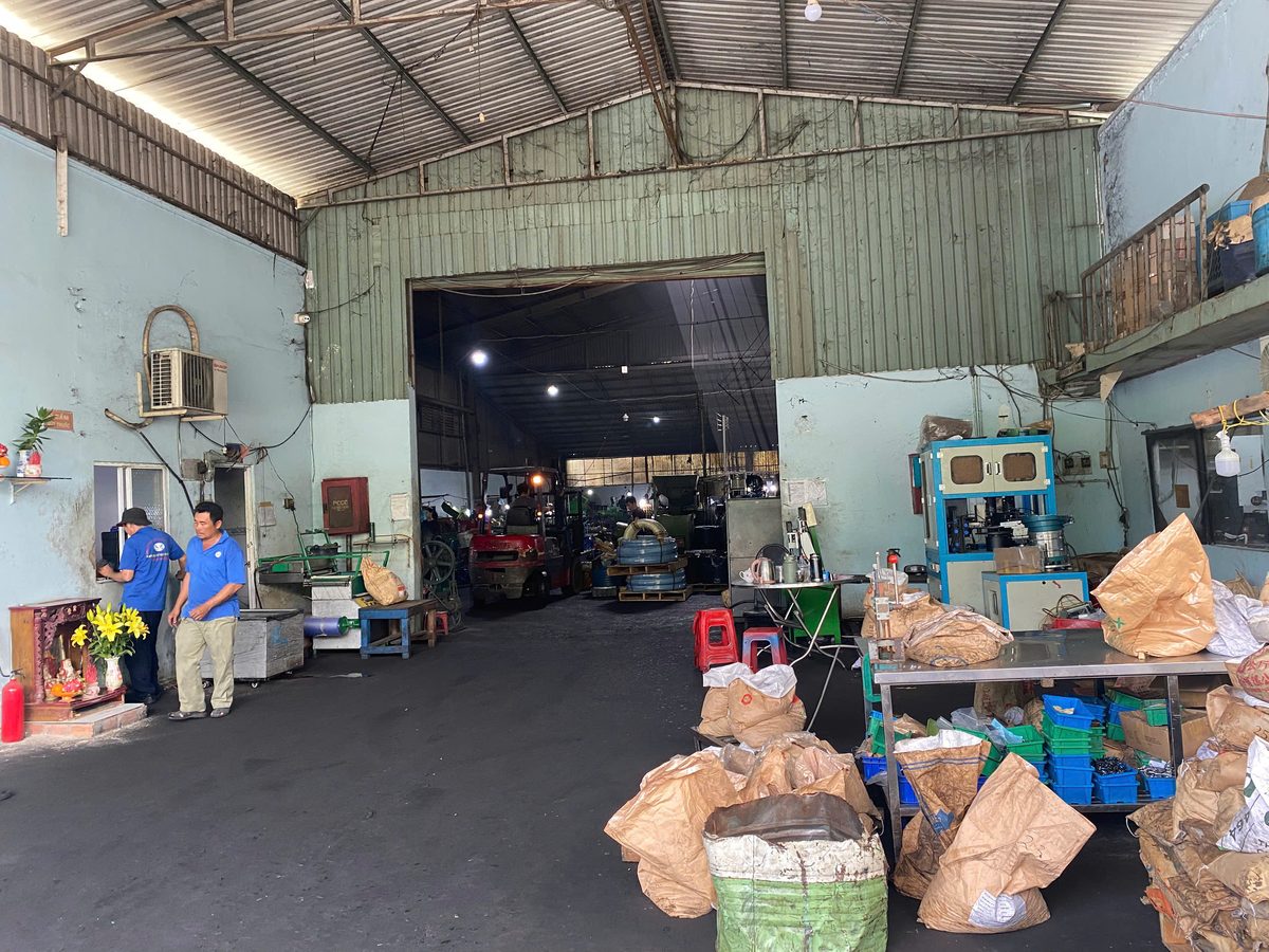 Workshop exterior at Toan Tam Industrial Vietnam