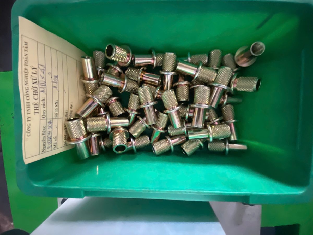 Precision fastener products at Toan Tam Industrial Vietnam