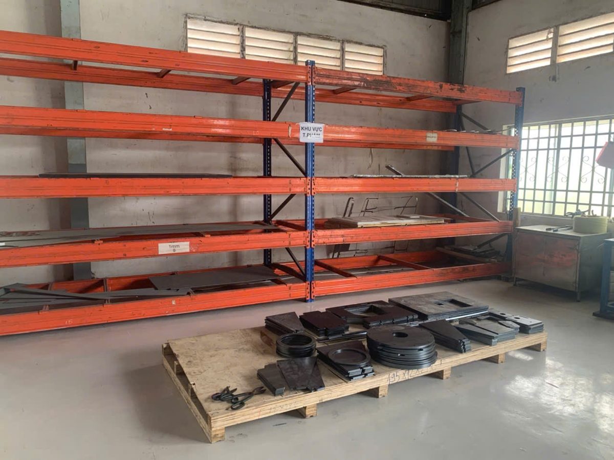 Product storage area