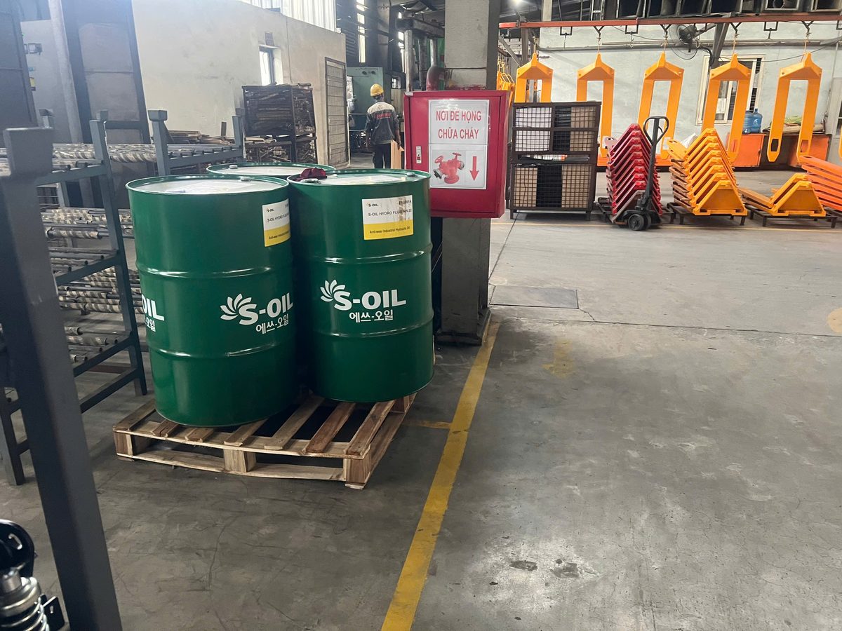 Main workshop at VietMachine Vietnam