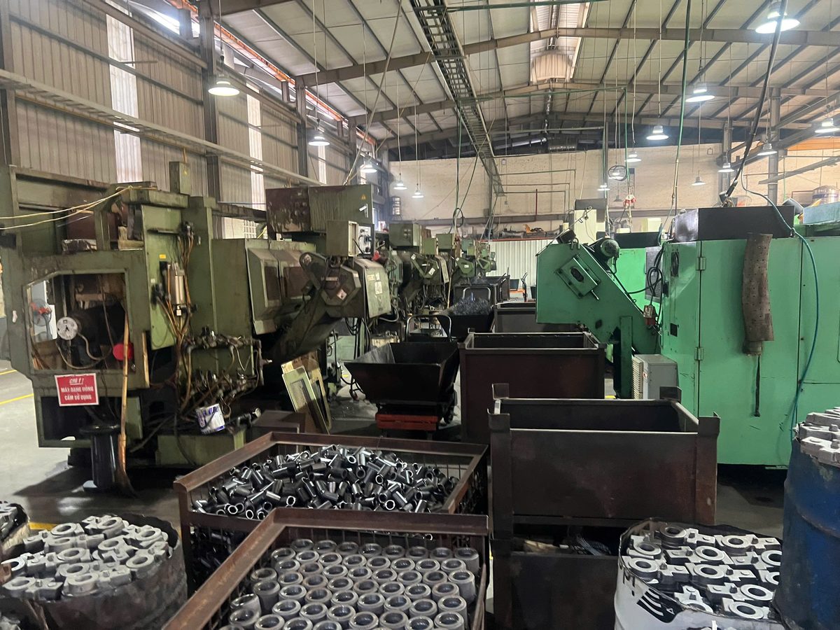 Multi-spindle Automatic Lathe at VietMachine (Ichimens) Vietnam