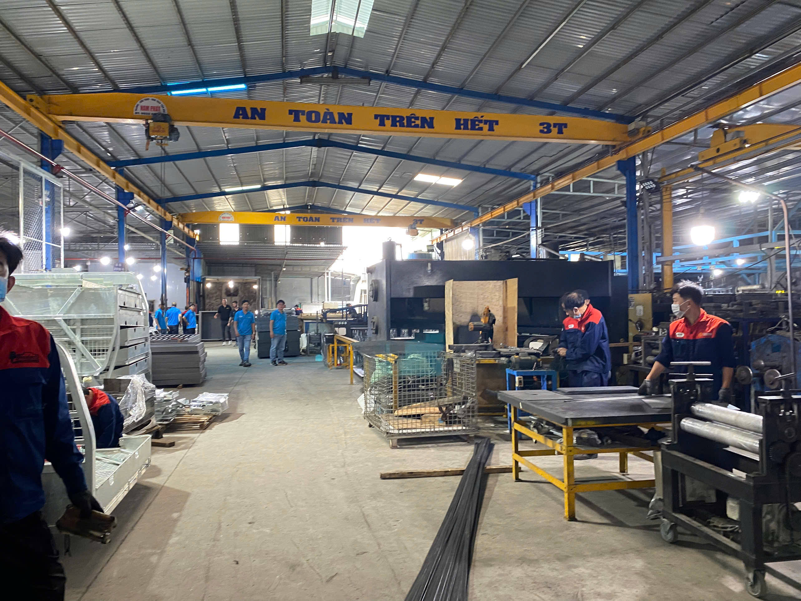 NTP Group main workshop floor