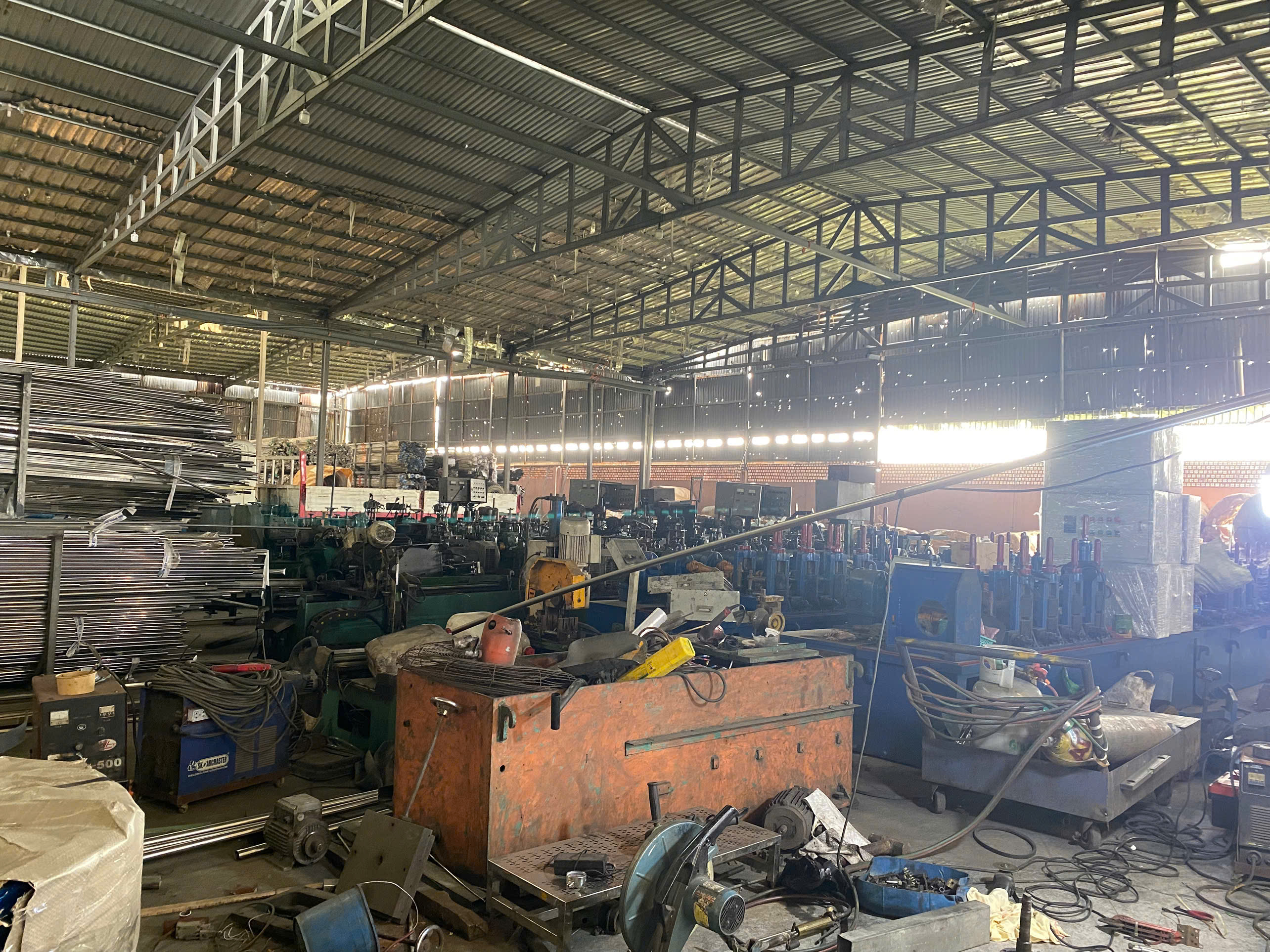 Viet Na Inox stainless steel tube production line